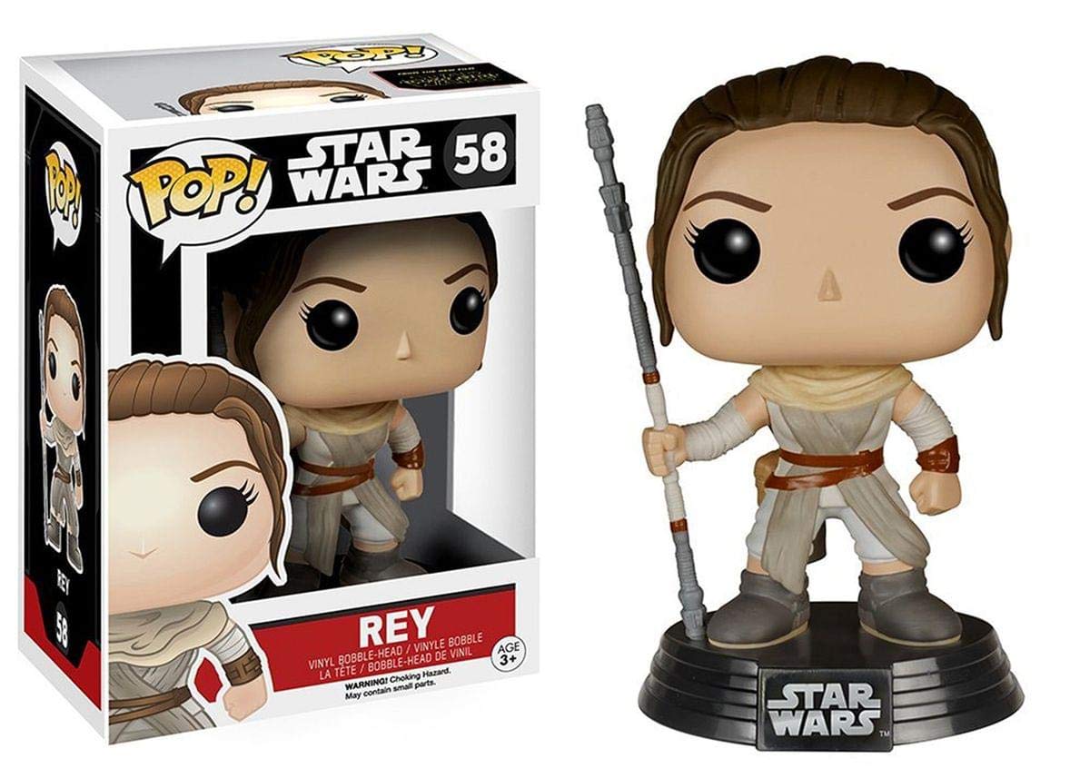 Funko POP! Star Wars: The Force Awakens Rey Bobblehead Vinyl Figure