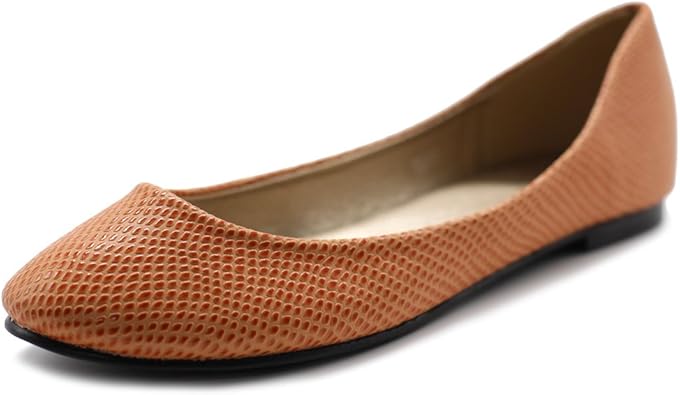 snake skin flat