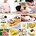 Fried Egg Mold Pancake Ring Set of 10 - BEMINH Stainless Steel Non-Stick Egg Shaper Ring with Silicone Pastry Brush and Egg Yolk Separator, Kitchen Cooking Tools for Kids and Lovers(Include Bear)