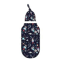 Figtihw Space Swaddle Blankets Newborn Receiving