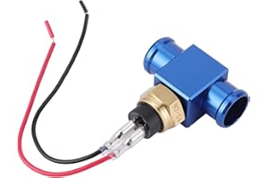Aramox Thermostat Water Temperature Switch Radiator Coolant Fan Temp Sensor Motorcycle ATV Off Road Vehicle Efficient Cooling