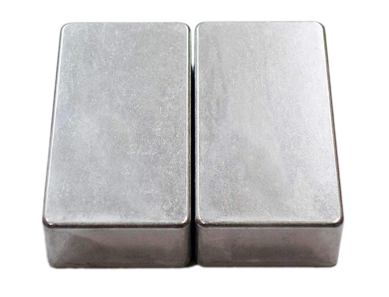 エフェクターケース HAMMOND (ハモンド) 1590B タイプ 無塗装 ２個 エフェクター自作用 アルミケース 筐体 エンクロージャー 90B-NCx2P商品画像