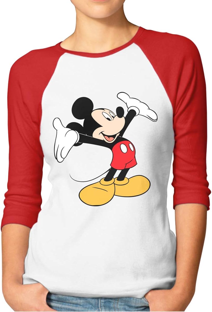mickey mouse baseball tee