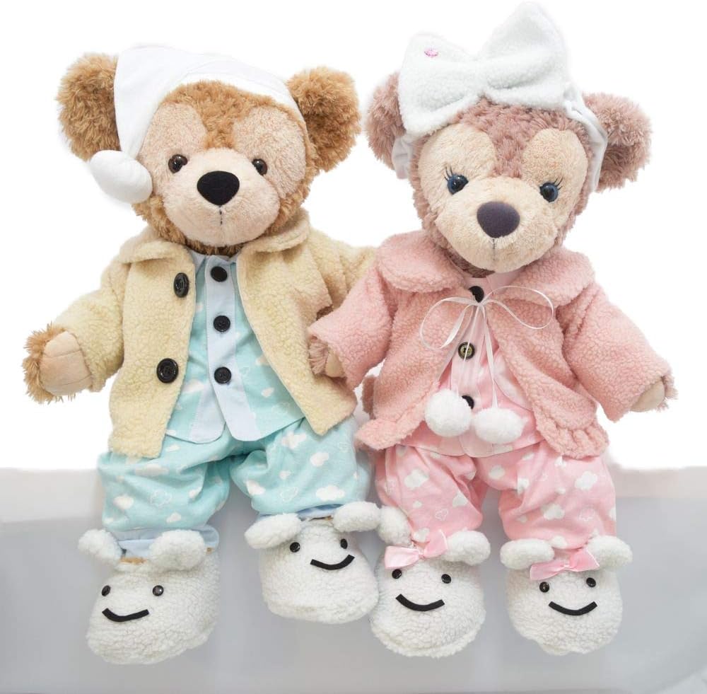 Amazon テディベア通販アリス ダッフィー 服 コスチューム パジャマセット 水色 本体無 Mサイズ用 ドレス アクセサリー おもちゃ