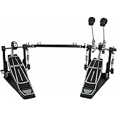 Double Bass Drum Pedals, Len and widen Bass drum pedal, Double Chain Drum Step on Hammer for Drum Set and Electronic Drums