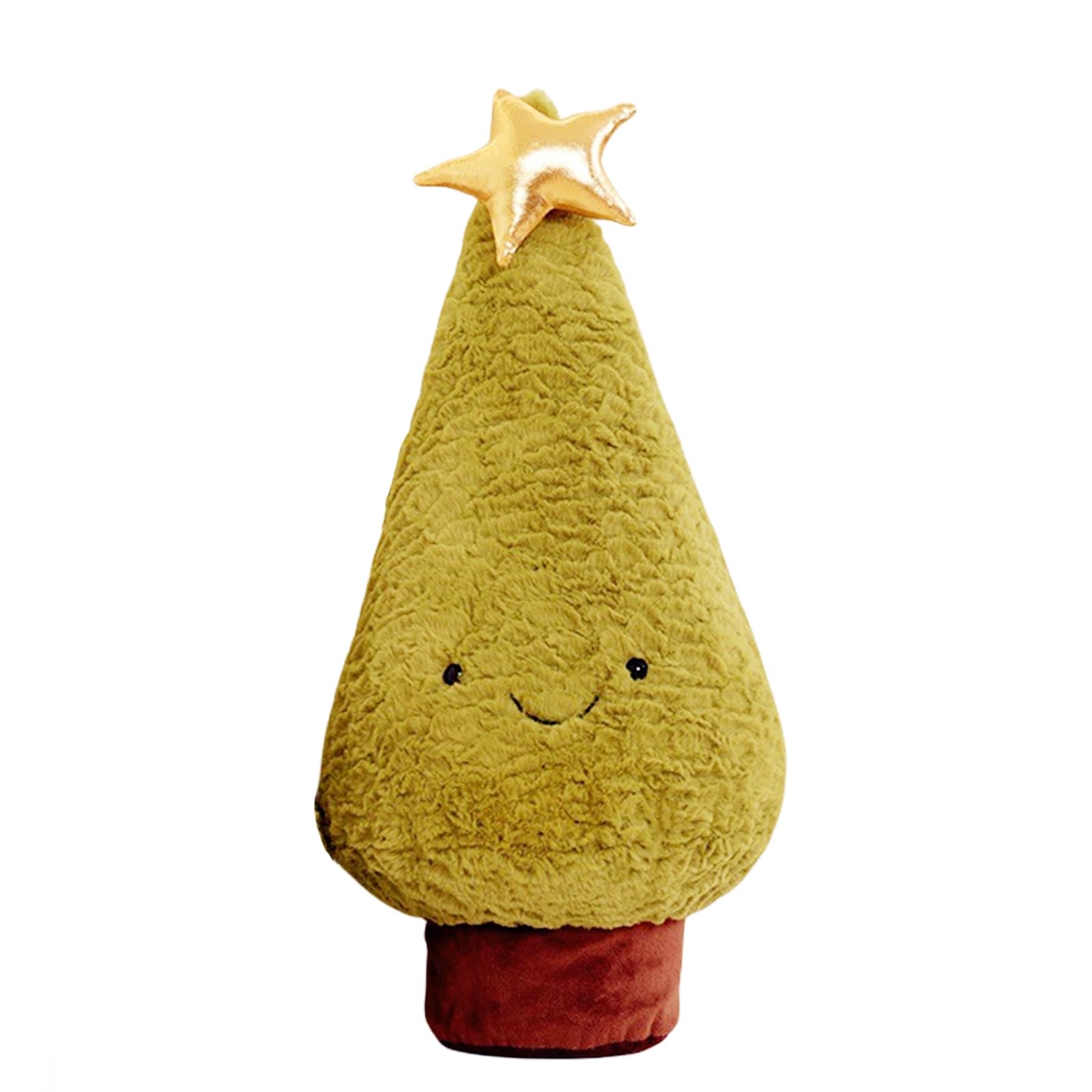 COSORO 30cm Green Christmas Tree Plush Gifts for,Christmas Plushies Dolls Tree Plush Pillow,Xmas Soft Squishys Tree Stuffed Animal, Cuddly for Xmas Collection — image 1