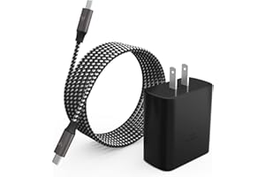 S25 S24 S23 S22 Ultra Charger, 45W USB-C Super Fast Charger Type C PPS/PD Wall Charging Block for Samsung Galaxy S25/S24/S23/