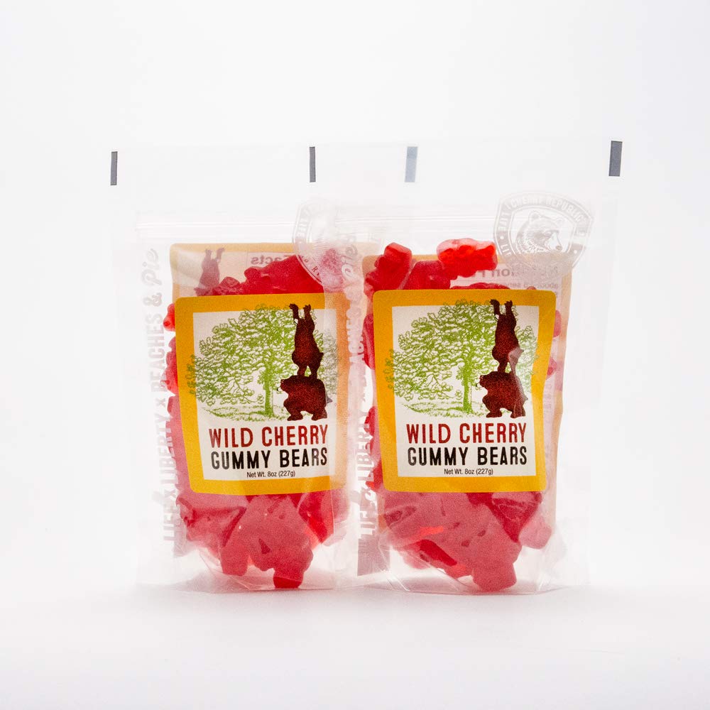 Cherry Republic Wild Cherry Gummy Bears Resealable Pack