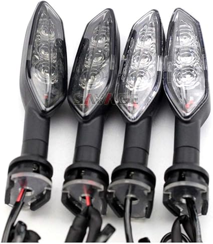 Motorcycle LED Turn Signals LED Lights Indicators Flashers For Yamaha R1 R6 R3