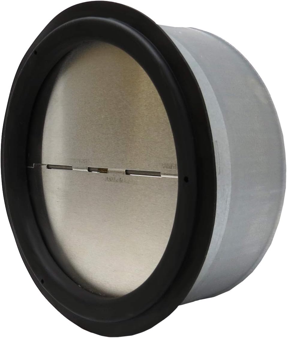 ALDES 5 Inch (5") Round Spring Loaded Backdraft Damper - Professional Grade