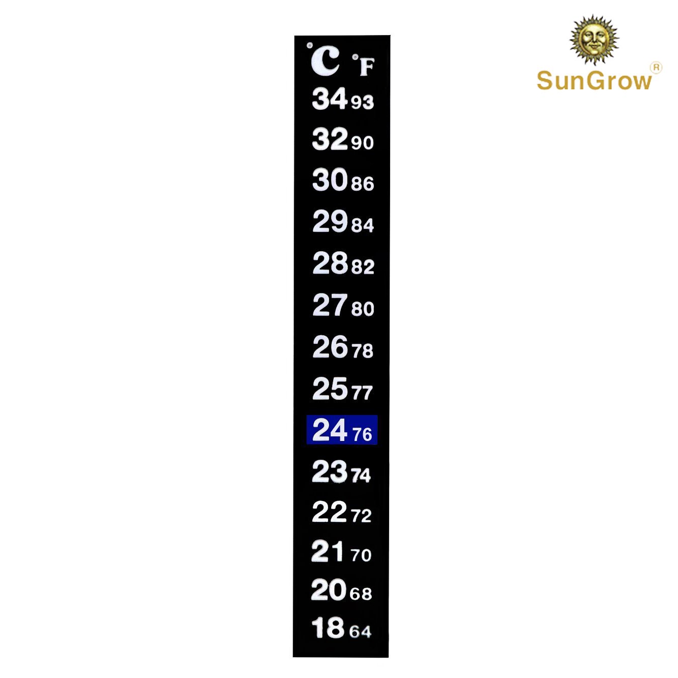 Stick-on Thermometer for Hermit Crabs -- Provide Precise Temperature Measurement - Easy To Use and Install - Helps Keep Crabs Healthy & Live Longer