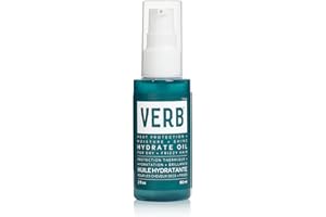 Verb® Hydrate Oil with Heat Protection for Dry and Frizzy Hair to Add Hydration, Reduce Frizz and Increase Hair Shine