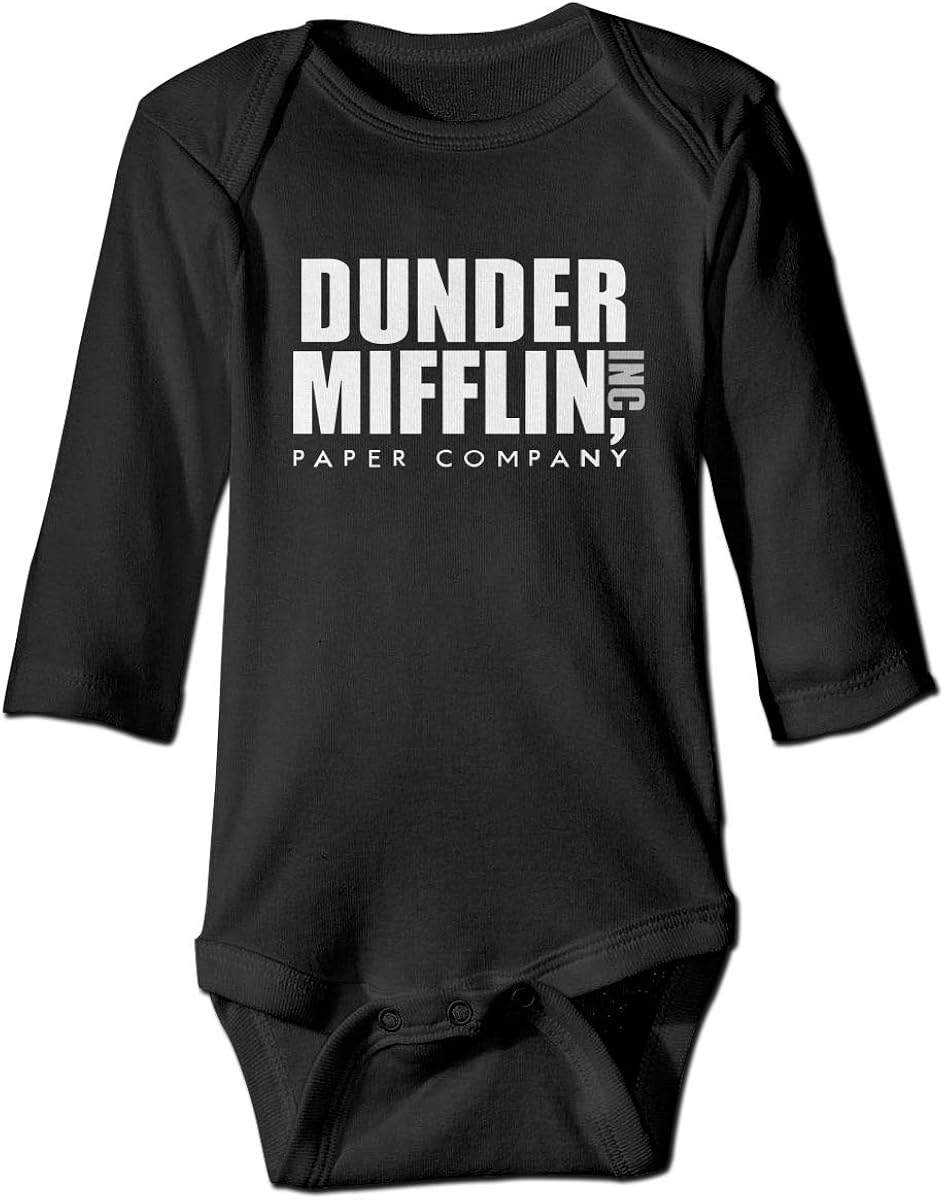 dunder mifflin baby onesie