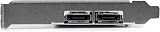 StarTech 2 Port PCIe SATA eSATA Controller Card 6Gbps PCIe SATA III Dual Port view 8