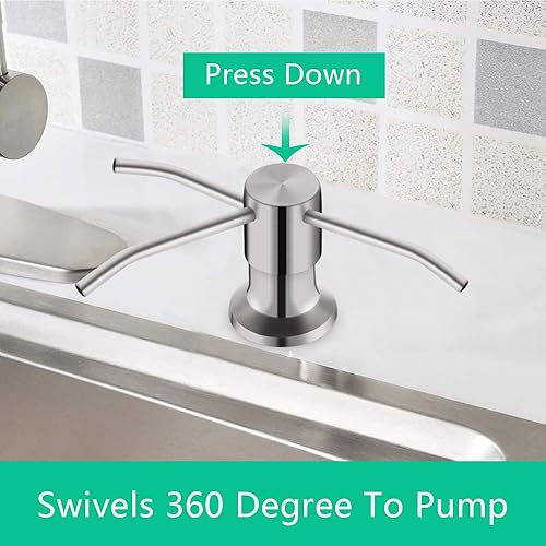 Built In Soap Dispenser Sink Soap Dispenser For Kitchen Sink