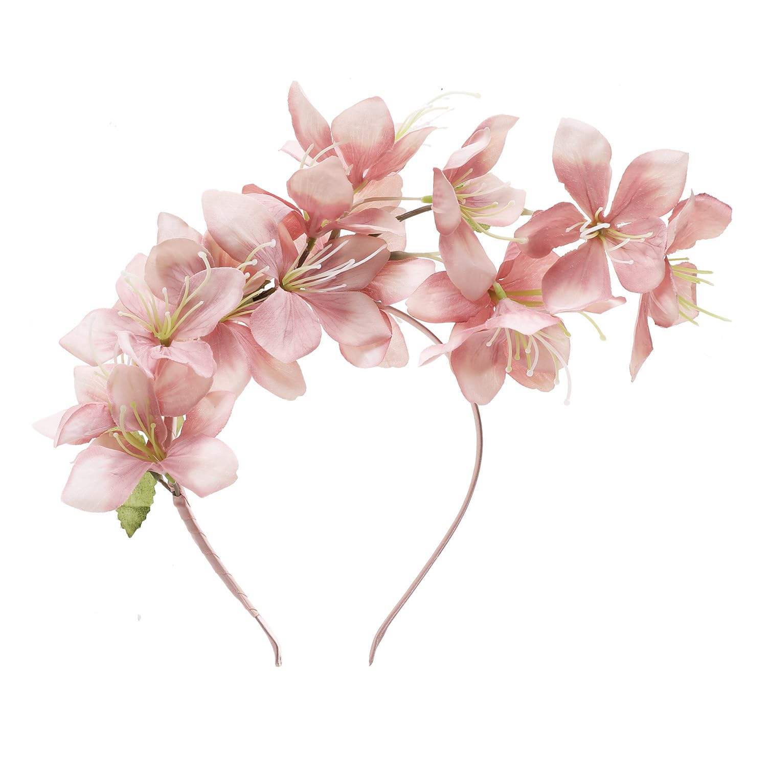 Photo 1 of Coucoland Flower Fascinators for Women - Tea Party Floral Headband Church Kentucky Cocktail Derby Hats for Wedding Costume