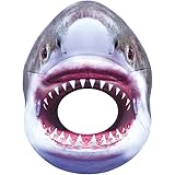 intex great white shark pool float