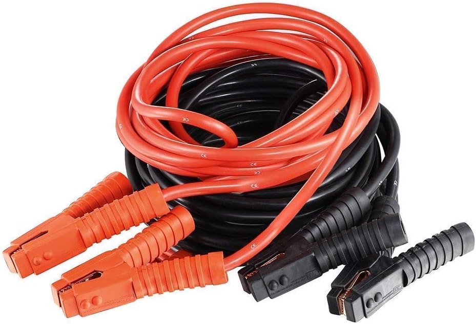 Toolzone trade quality 800amp 6 metres professional jump leads, Red/Black