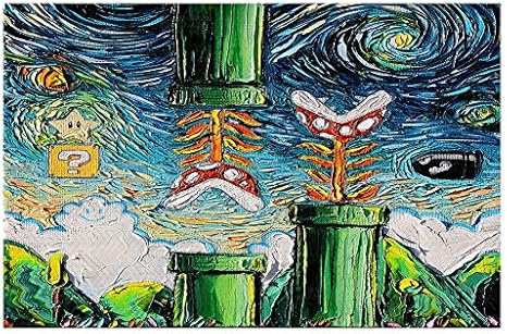 super mario van gogh