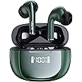 Wireless Earbuds, Bluetooth Headphones 5.3 with LED Power Display Charging Case,True Wireless Earphones Deep Bass Stereo Sound TWS Microphone, IP67Waterproof for Sleep Sport Workout Gam（Dark Green）