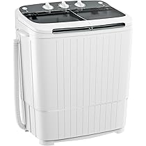 Lavadora Y Secadora Para Apartamento Portable Twin Tub Washing