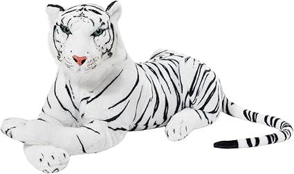 peluche tigre blanco