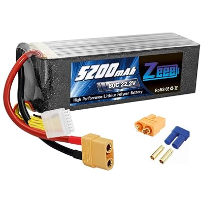 Zeee Graphene 6S Lipo Battery 5200mAh 80C for RC Uganda Ubuy