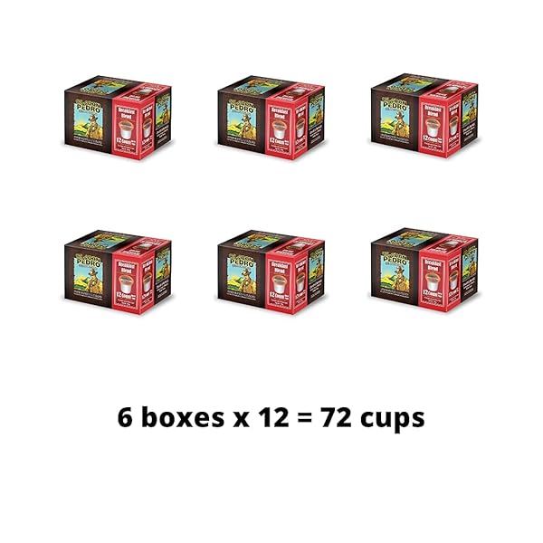 CAFE DON PEDRO BREAKFAST BLEND LOW ACID COFFEE PODS FOR KEURIG K-CUP -12 K CUPS – MEDIUM ROAST