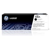 HP 48A Black Toner Cartridge | Works LaserJet Pro M15, M16 Series, LaserJet Pro MFP M28, M29 Series | CF248A