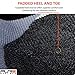 Merino Wool Socks Men and Women - Low Cut Cushioned Athletic Running Sock, Moisture Wicking