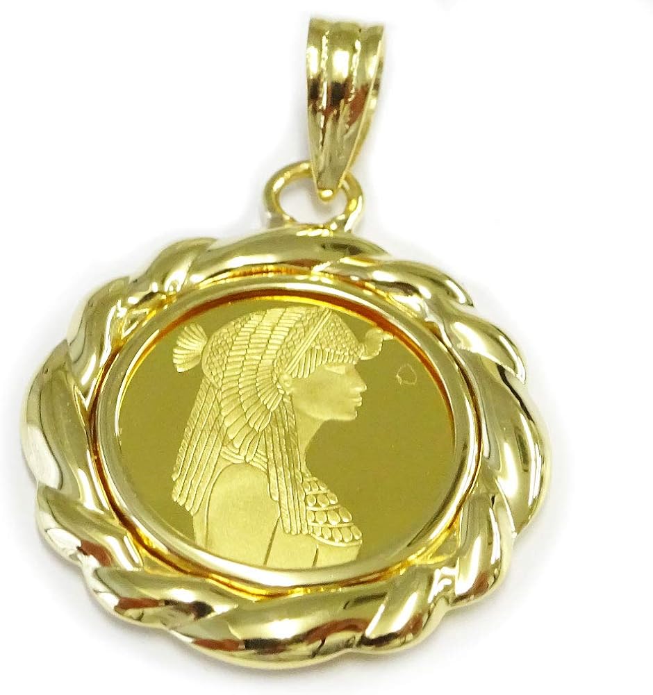 Amazon Co Jp あなたと私の宝石箱 ペンダントトップ 純金 クレオパトラコイン 1 25oz Pamp Suisse社 Fine Gold 999 9 ギフトラッピング済み ジュエリー Amazon Co Jp あなたと私の宝石箱 ペンダントトップ 純金 クレオパトラコイン 1 25oz Pamp Suisse社 Fine Gold 999 9 ギフトラッピング済み ジュエリー