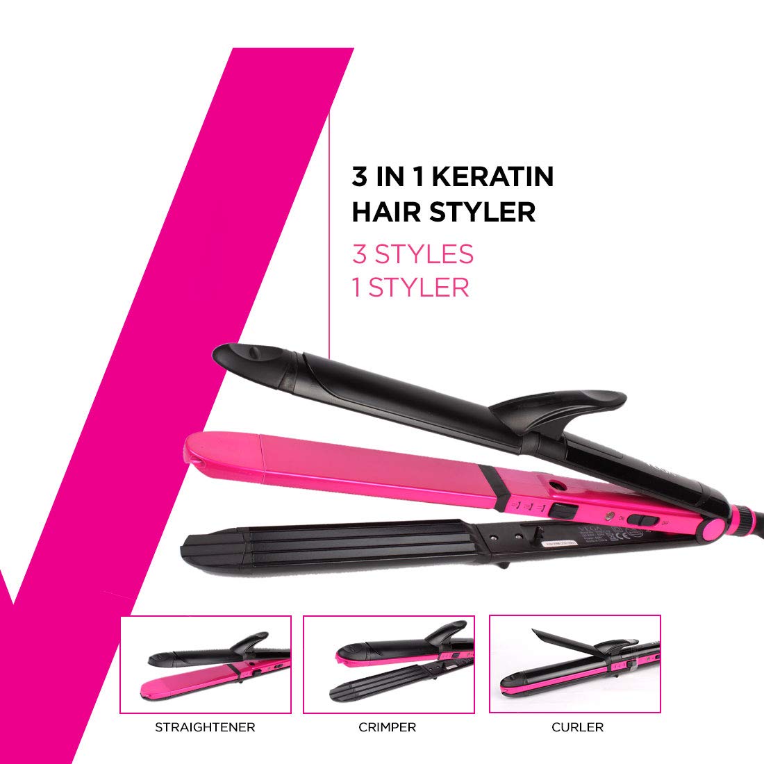 vega 3 in one hair styler
