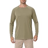 YGDHST Men's Sun Protection Hoodie Rash Guard Shirts Long Sleeve UPF 50+ Swim Fishing Shirt with Hood Lightweight UV SPF