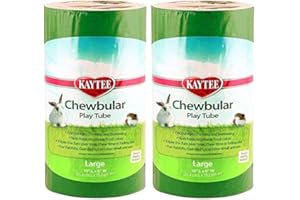 SUPER PET Kaytee 2 Pack of Chewbular Play Tubes, Large Size