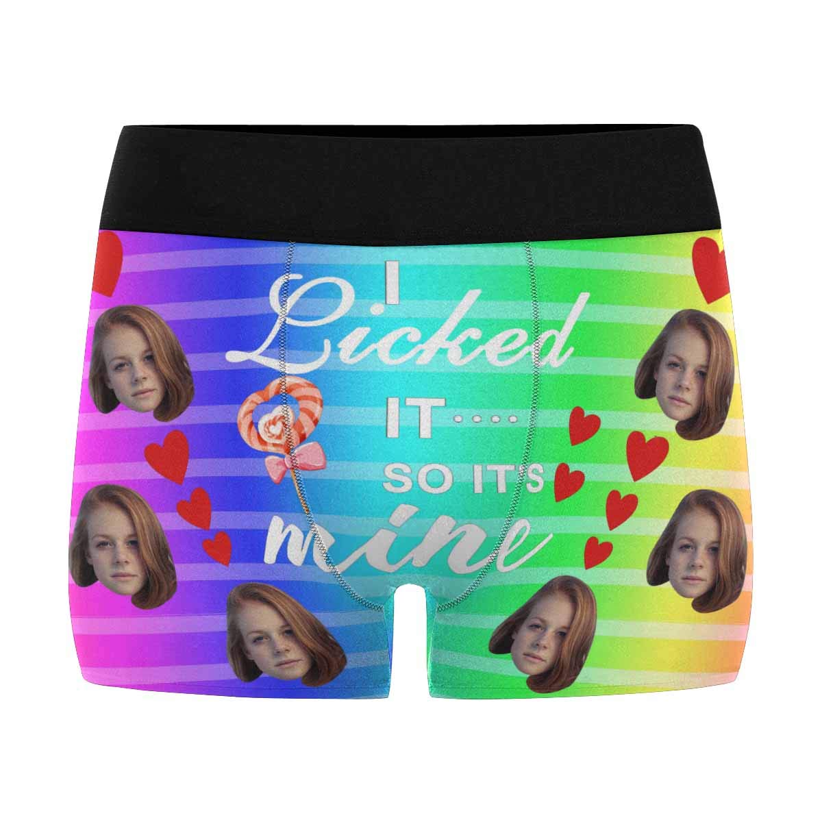 Custom Underwear, Personalized Funny Face Novelty