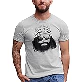 2Bhip Macho Man Wrestler Randy Savage Bandana Sunglasses Face T-Shirt