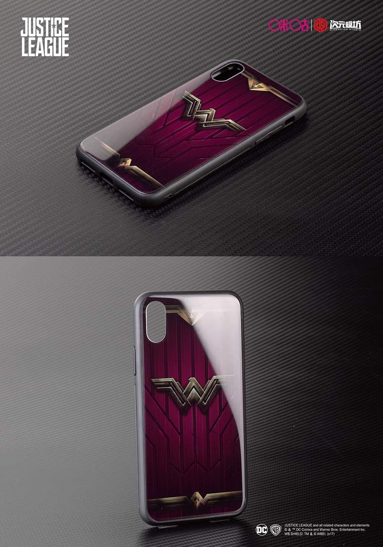 DC Comics Justice League Wonder Woman WW Symbol iPhone X Protective Cover Case