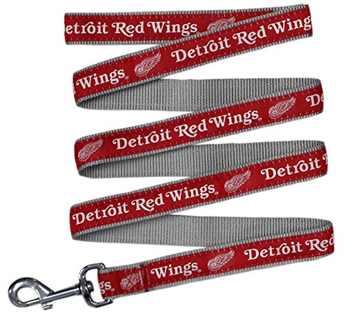NHL DETROIT RED WINGS LEASH for DOGS & CATS. Walk Cute & Stylish! The Ultimate HOCKEY FAN Leash!