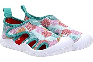 Robeez Kids Water Shoes Boys & Girls Slip Resistant Neoprene Aqua Shoes for Summer, Beach, Pool - Infant/Toddler, 12 Months - 3.5 Years