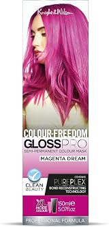 Knight & Wilson Colour Freedom Gloss Pro Magenta 150ml Semi-Permanent view 1
