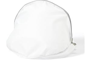 無印良品 MUJI 83932367 Polyester Double-Sided Washing Net, Round/Large, Approx. Width 20.5 x Depth 13.8 x Height 13.8 inches (52 x 35 x 35 cm)