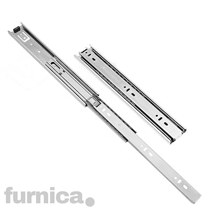 Furnica Ball Bearing Drawer Runners Slides H45mm 500mm Amazon