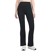 Danskin Womens Satin Stitch Flare Leg Yoga Pants