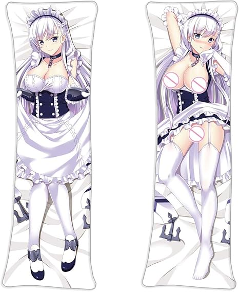 Amazon アズールレーン 貝爾法斯特 ベルファスト アニメ 抱き枕カバー 150cmx50cm 59inx19 6in ピーチスキン 18禁 両面プリント 等身大 ゲームエロ萌えグッズ 抱き枕 アニメ 萌えグッズ 通販