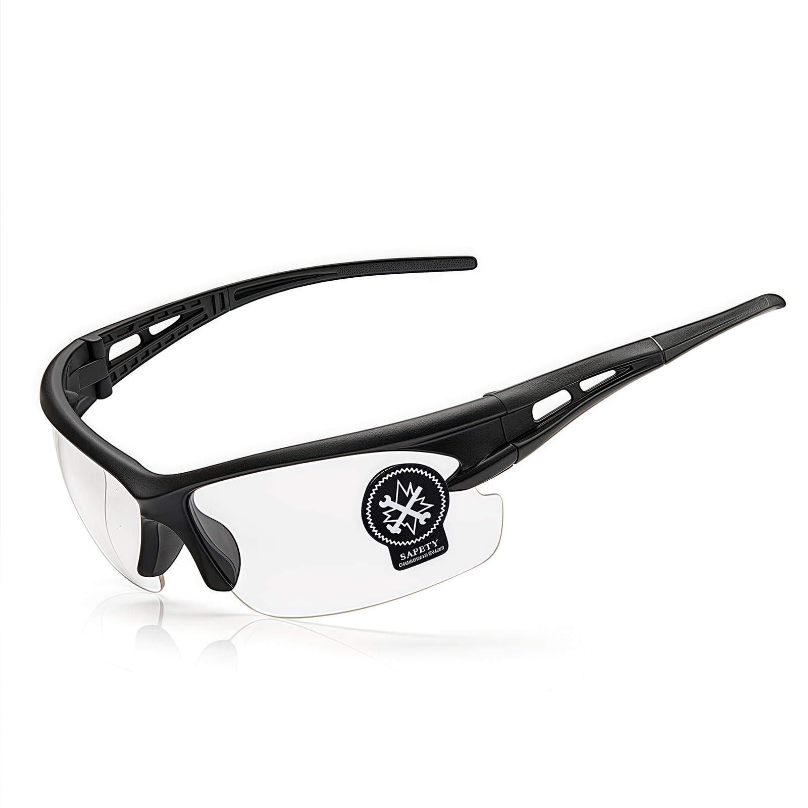 Esoes Polarized Cycling Glasses for Men Women, Windproof Anti-fog Clear Sports Glasses, UV 400 Protection Cycling Glasses for Running Driving Hiking Ski