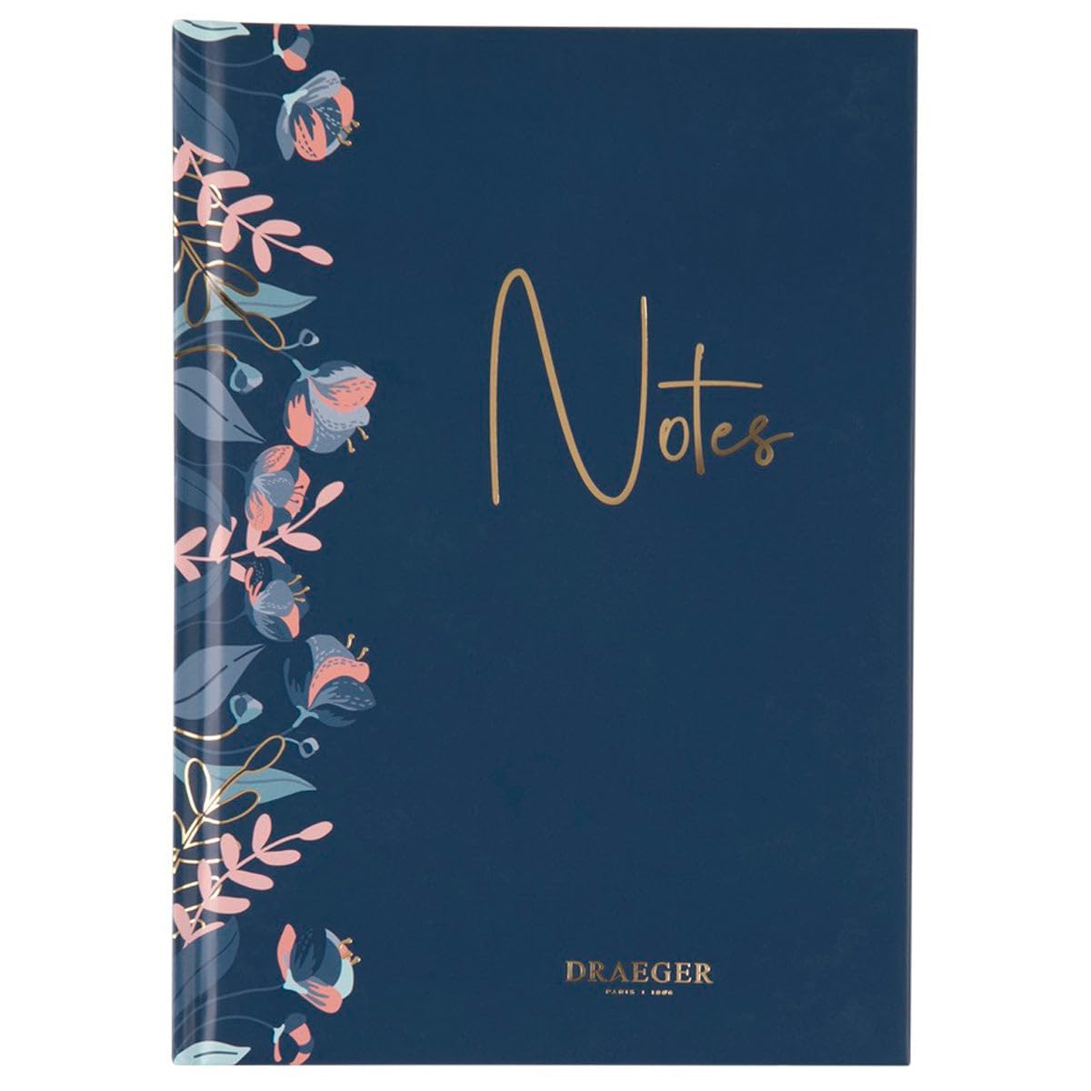Draeger Paris A5 Dot Notebook - Navy Blue