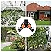 TACKLIFE Hose Connector 2 Way Y Hose Splitter/Sturdy Construction/3/4 Metal Connector/Rubber Sheath/Independent Valve/for Garden and Home Life丨GHC1B