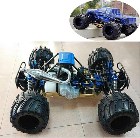 Amazon Co Jp 大人用1 5番目のスケールのガソリンrcカー 32cc高性能ガソリンエンジンを搭載した4wd Rtrバギー ラジコン モンスタートラック オフロード玩具車両 ホーム キッチン