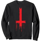 Upside Down Inverted Cross Sweatshirt