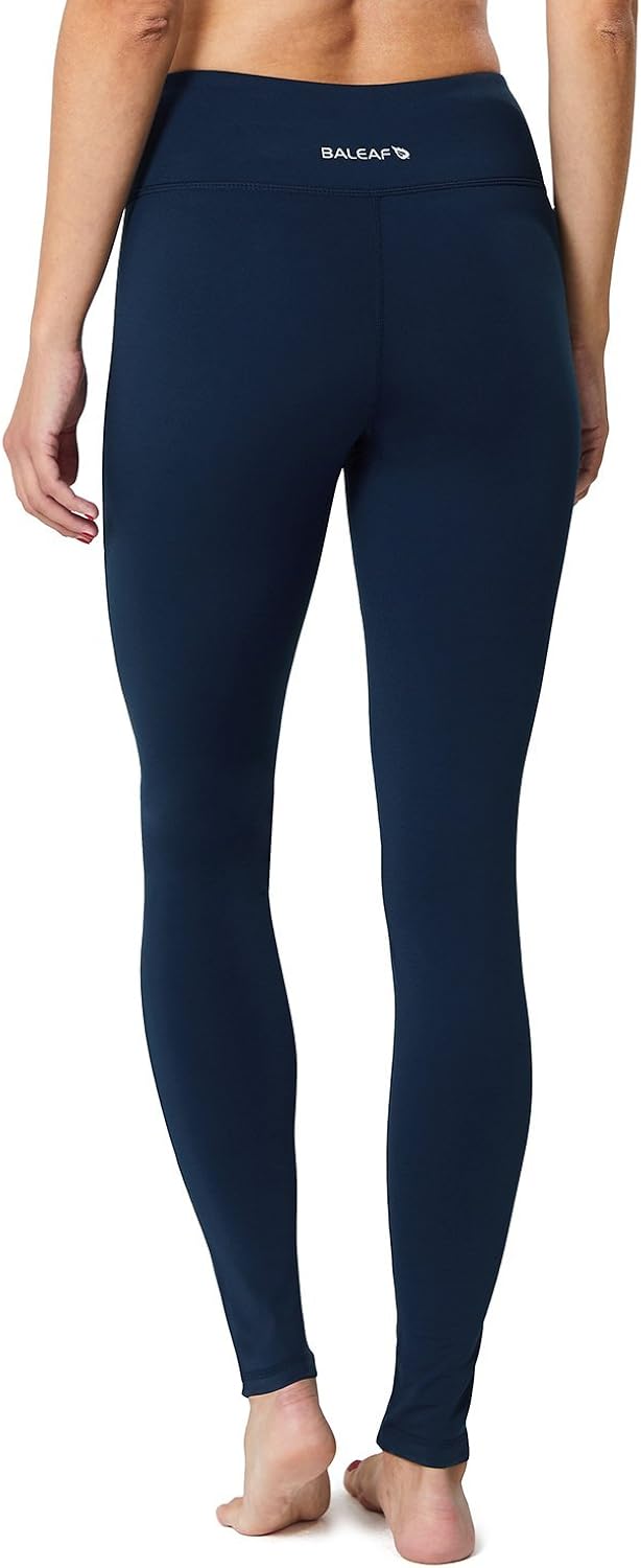 BALEAF Women's Fleece Lined Leggings Yoga Pants Inner Pocket: Clothing